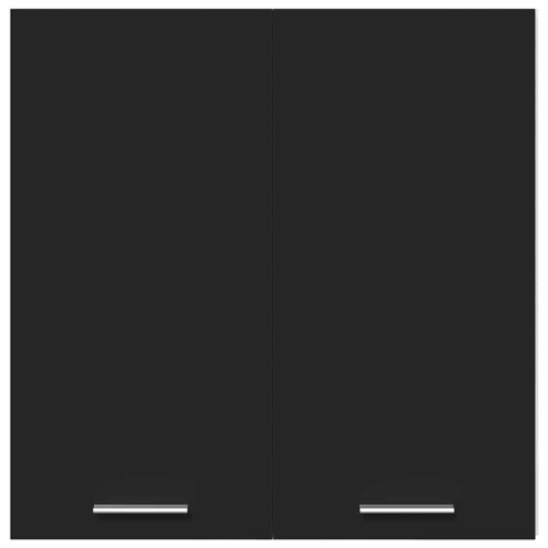 vidaXL Hanging Cabinet Lyon Black 60x31x60 cm Engineered Wood