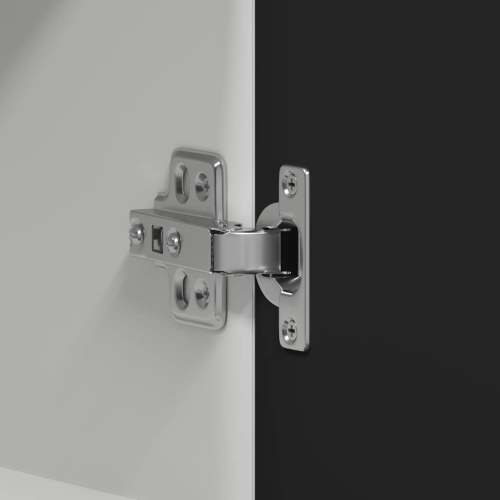 vidaXL Hanging Cabinet Lyon Black 60x31x60 cm Engineered Wood