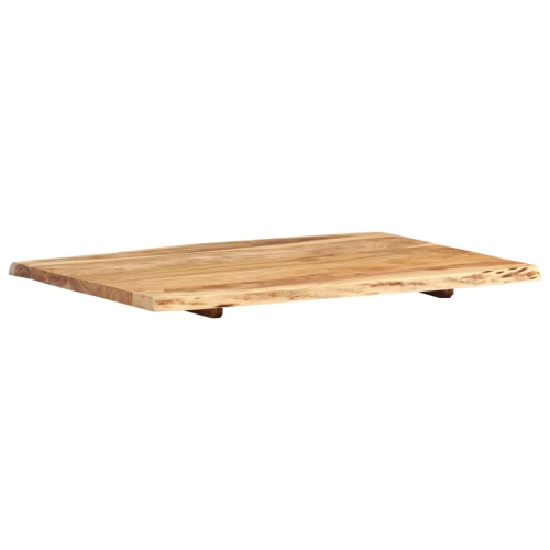 vidaXL Table Top Solid Acacia Wood 31.5"x(19.7"-23.6")x1"
