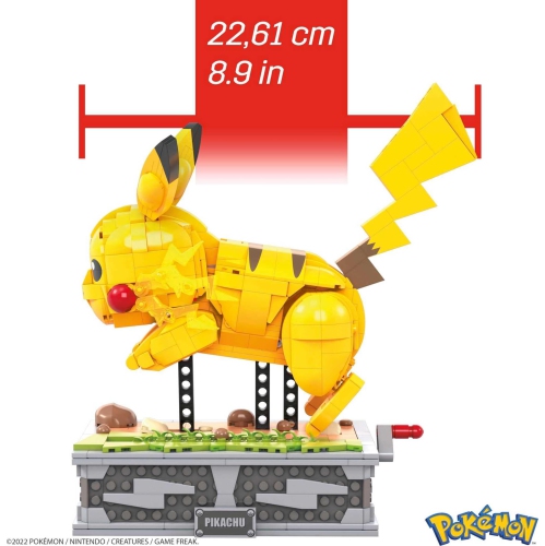 Pokemon 84154529 Motion Pikachu Mechanized Building Set