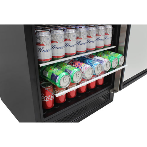 Vinturi 16-Bottle / 106 Can Beverage Centre - Stainless Steel