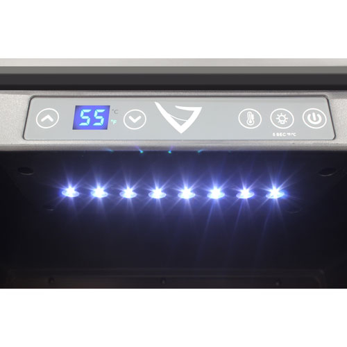 Vinturi 16-Bottle / 106 Can Beverage Centre - Stainless Steel