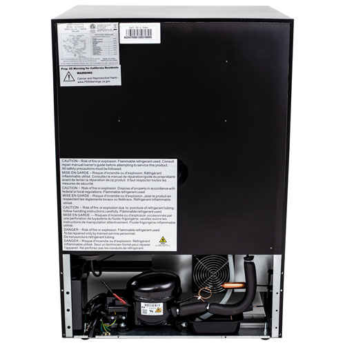 Cellier de 50 bouteilles de Vinturi - Acier inoxydable noir