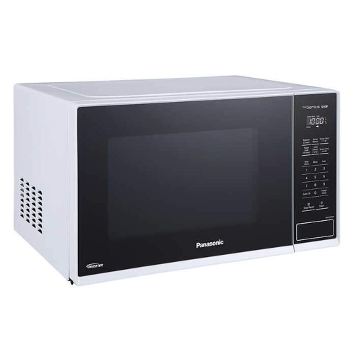 Four à micro-ondes à hotte intégrée blanc de 1200 W NN-SC64MW 1,3 pi3 de Panasonic - Boîte ouverte