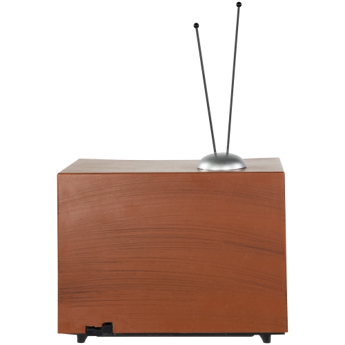 LED Lighted Animated Musical TV with Ice Skating Scene Christmas Display - 9.25"