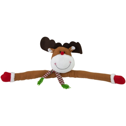 Plush Reindeer Christmas Tree Topper -26" - Unlit