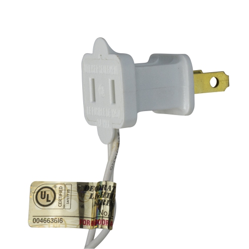 Lumières de Noël à grand angle à DEL bleues de 50 W - fil blanc de 16,25 pi