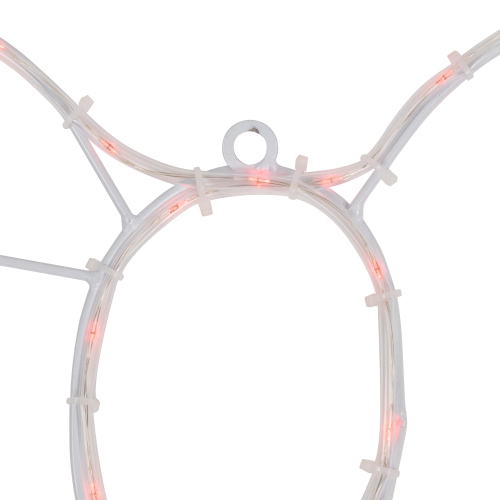 Décoration de cloche de Noël et de boucles lumineuses de 34 po