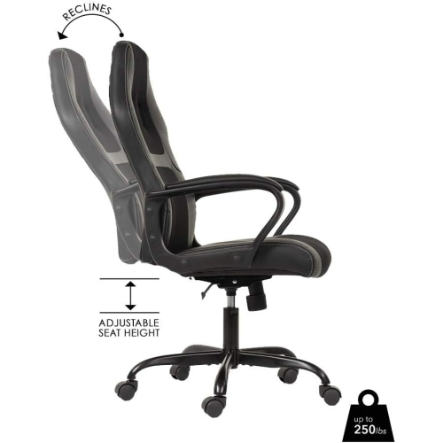 BestOffice Office Chair PC Gaming Chair Cheap Desk Chair Ergonomic PU Leather Executive Computer Chair Lumbar Support for Women, Men
