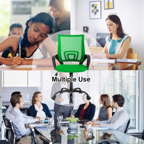BestOffice Office Chair Ergonomic Desk Chair Mesh Computer Chair Lumbar Support Modern Executive Adjustable Stool Rolling Swivel Chair for Back