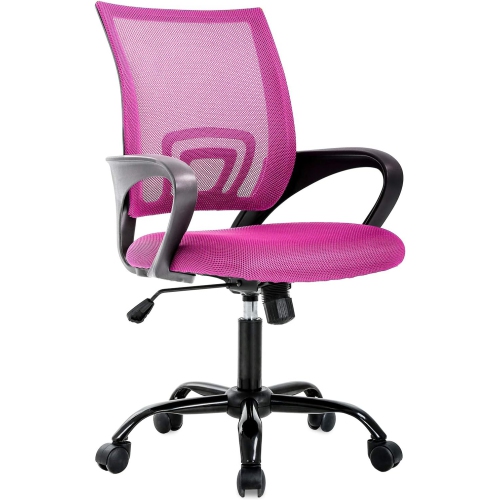 BESTOFFICE  Office Chair Ergonomic Desk Chair Mesh Computer Chair Lumbar Support Modern Executive Adjustable Stool Rolling Swivel Chair for Back