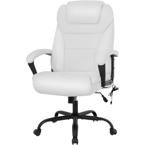Big and Tall Office Chair 500lbs Cheap Desk Chair Ergonomic Computer Chair  High Back PU Executive Chair with Lumbar Support Headrest Swivel Chair for