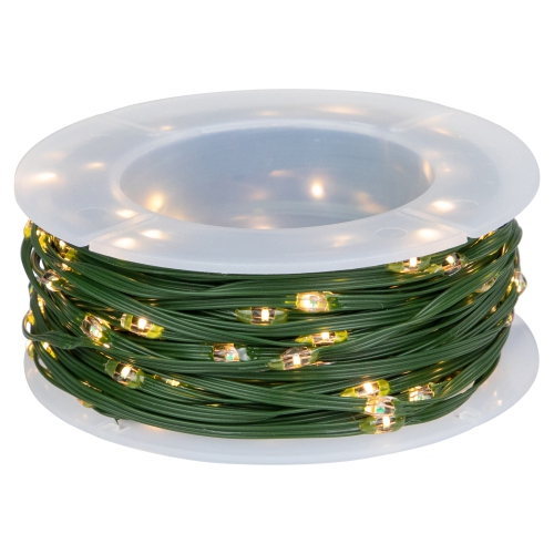 Multi-Function Christmas Fairy Lights - Warm White - 64.5' Green Wire - 200ct