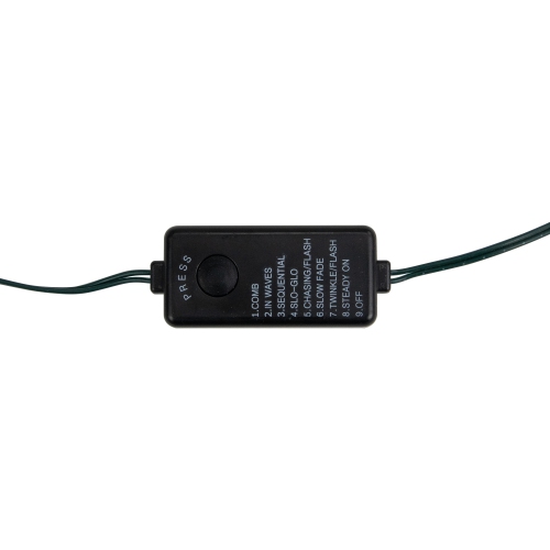 Multi-Function Christmas Fairy Lights - Warm White - 64.5' Green Wire - 200ct