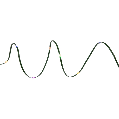 NORTHLIGHT  Multi-Function Color Changing Christmas Fairy Lights - Multi - 64.5' Wire - 200Ct In Green 