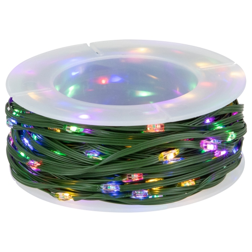 Multi-Function Color Changing Christmas Fairy Lights - Multi - 64.5' Green Wire - 200ct