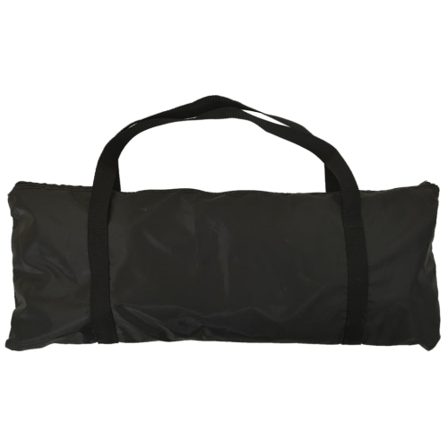 Filet de baseball portatif noir et rouge 183x105x183&nbsp;cm de vidaXL