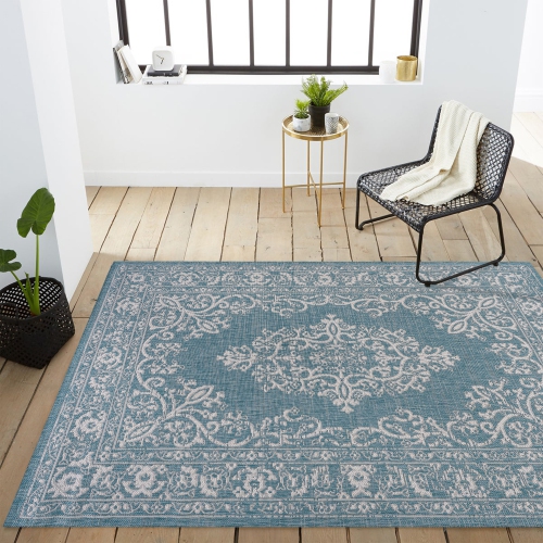 Galon Filigree Indoor/Outdoor Area Rug