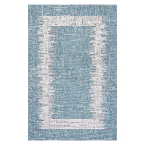 Scandi Minimalist Border Indoor/Outdoor Area Rug