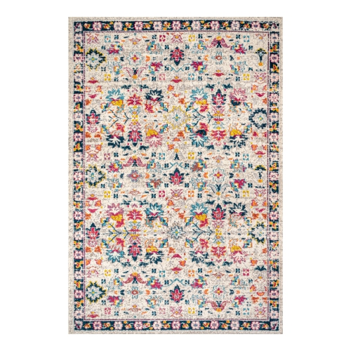 JONATHAN Y  Alfombra Modern Persian Boho Floral Area Rug