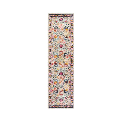 JONATHAN Y  Alfombra Modern Persian Boho Floral Area Rug