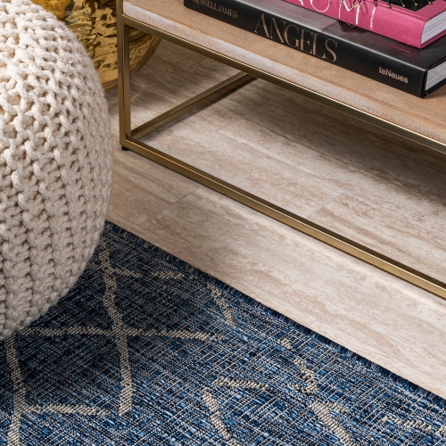 Madaba Moroccan Trellis Indoor/Outdoor Area Rug