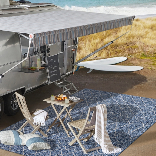 Madaba Moroccan Trellis Indoor/Outdoor Area Rug