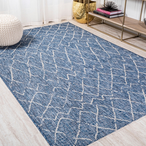 Madaba Moroccan Trellis Indoor/Outdoor Area Rug