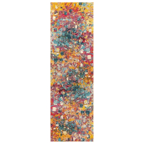 JONATHAN Y  Inspired Contemporary Pop Modern Abstract Area Rug