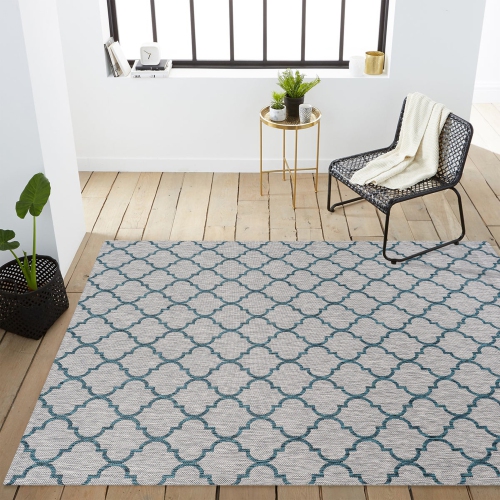 Arabesque Ogee Trellis Indoor/Outdoor Area Rug