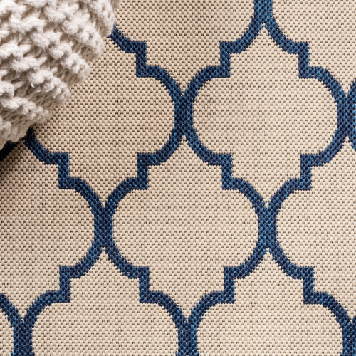 Arabesque Ogee Trellis Indoor/Outdoor Area Rug