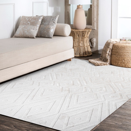 Balansat Moroccan Diamond Indoor/Outdoor Area Rug