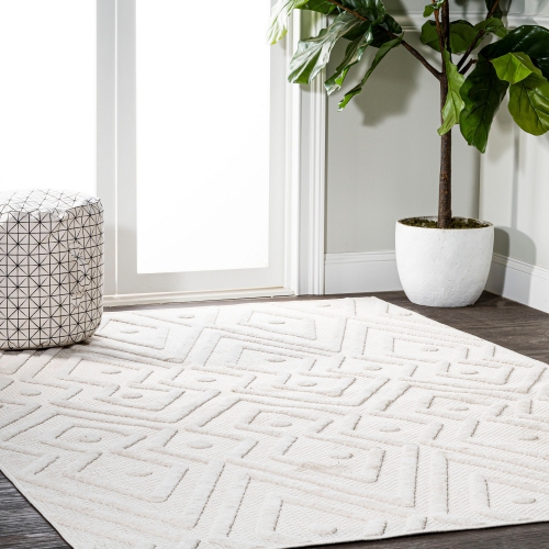 Balansat Moroccan Diamond Indoor/Outdoor Area Rug