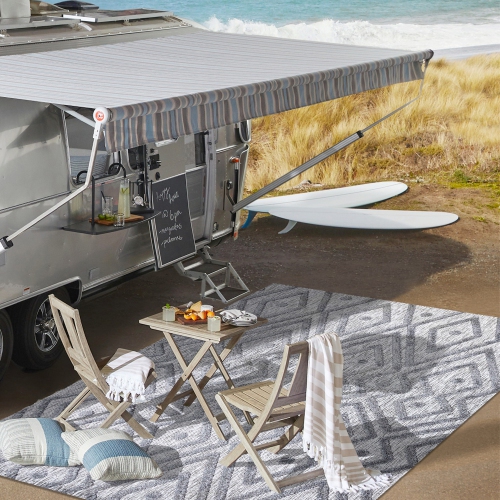 Balansat Moroccan Diamond Indoor/Outdoor Area Rug