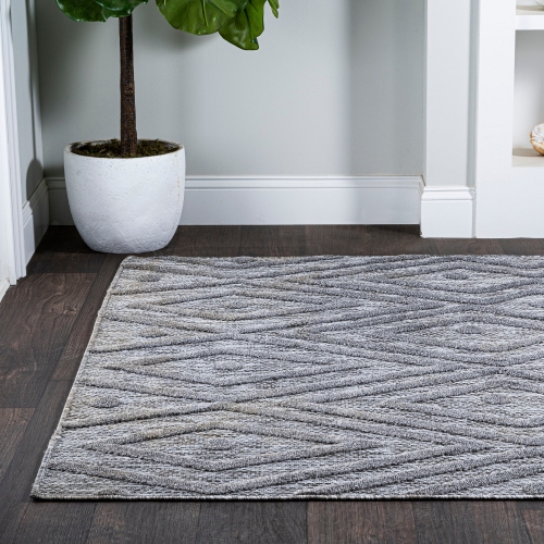 Balansat Moroccan Diamond Indoor/Outdoor Area Rug