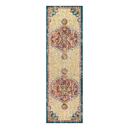 JONATHAN Y  Imara Bohemian Flair Boho Vintage Medallion Area Rug