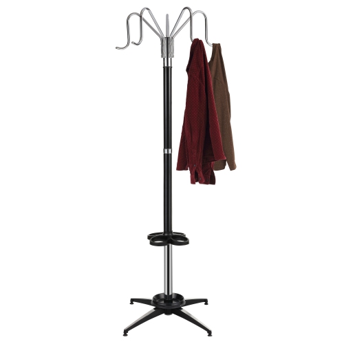 Ethan 5-Hook Metal Parlor Coat Rack