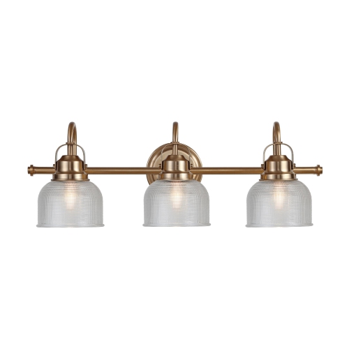 JONATHAN Y  Virginia Metal/glass Led Vanity Light