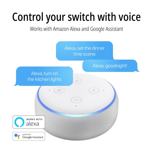 Gradateur d'écran DEL intelligent connecté commande à distance Wi-Fi application compatible avec Alexa et l'Assistant Google Home
