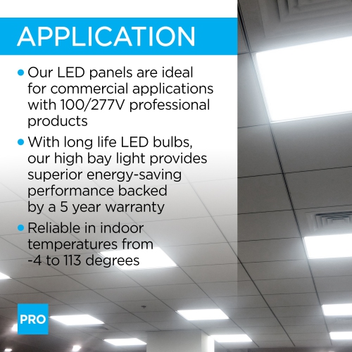 Integrated LED Shop Light