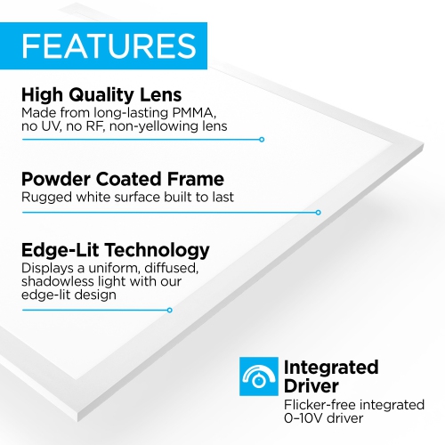 Integrated LED Shop Light