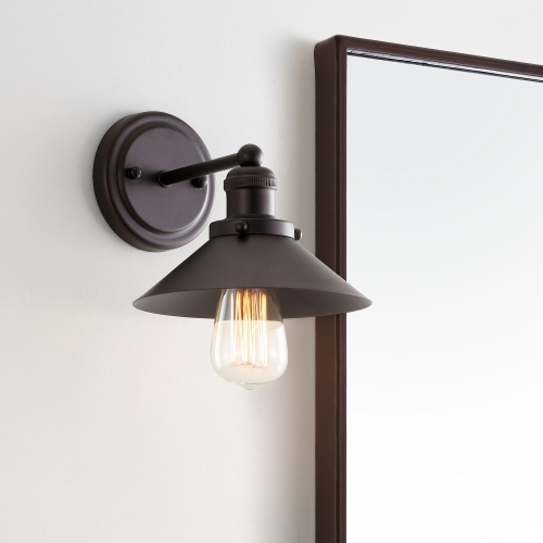 June Metal Shade Sconce