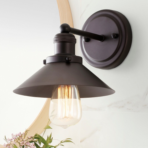 June Metal Shade Sconce
