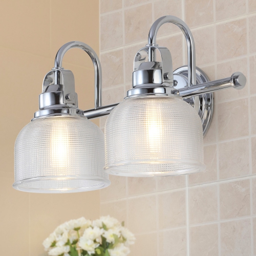 Virginia Metal/Glass LED Vanity Light