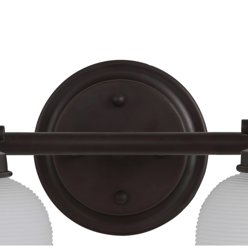 Virginia Metal/Glass LED Vanity Light