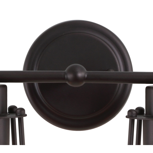 Applique de salle de bain en métal Evelyn