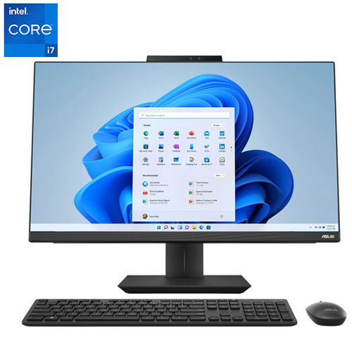 PC Tout-en-un HP - 27'' Full HD - Intel Core I3 1215U - 8 GB - 512 GB -  Windows 11 PRO