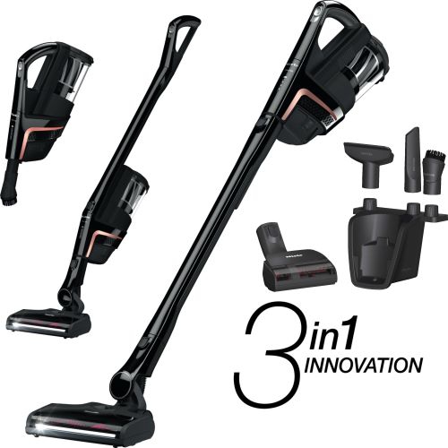 MIELE  Canada Outlet Refurbished Excellent Triflex Hx1 Cat & Dog Cordless Stick Vacuum - Obsidian In Black