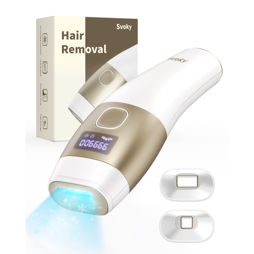 Svoky IPL Laser Hair Removal Device for Women and Men