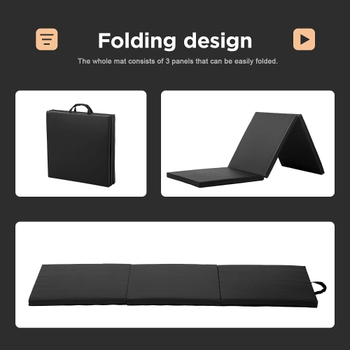 Gymnastics Mats Exercise Mat Tumbling Mats for Gymnastics Gymnastics Mats for Home Yoga Mat Exercise Pad Lightweight Gymnastics Panel Mat for Home